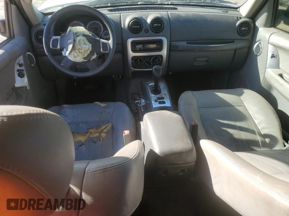 2005 Jeep Liberty Limited with VIN 1J4GK58K25W621458, listed as a Copart auction lot 41611905 with 116,592 mi miles and Salvage Title. Bid and sale history available at carsss.com. Image 8.