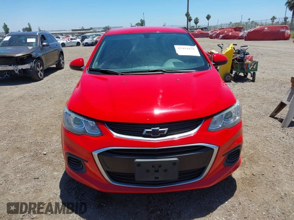 2018 Chevrolet Sonic LT with VIN 1G1JD5SG3J4123567, listed as a IAAI auction lot 42494476 with 44,431 mi miles and . Bid and sale history available at DreamBid. Image 13.