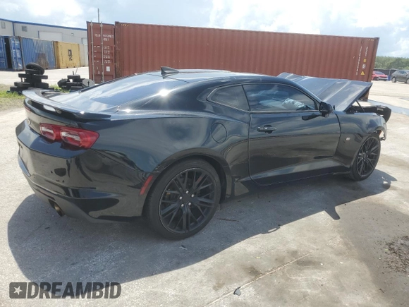 2020 Chevrolet Camaro 1LT with VIN 1G1FB1RS9L0119631, listed as a Copart auction lot 60664045 with 42,145 mi miles and Non repairable. Bid and sale history available at DreamBid. Image 3.