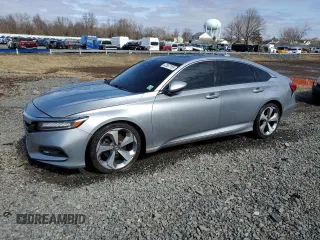 2019 Honda Accord Touring with VIN 1HGCV2F91KA031966, listed as a Copart auction lot 47657155 with 113,130 mi miles and Salvage title. Bid and sale history available at DreamBid. Image 1.