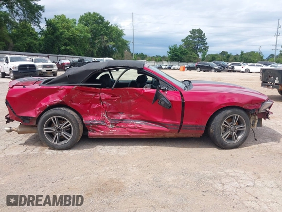 2012 Ford Mustang V6 with VIN 1ZVBP8EM5C5286673, listed as a IAAI auction lot 42172106 with 207,627 mi miles and . Bid and sale history available at DreamBid. Image 18.