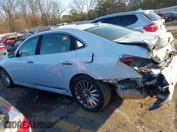 2014 Hyundai Equus Signature with VIN KMHGH4JH2EU083333, listed as a IAAI auction lot 41456178 with 111,929 mi miles and . Bid and sale history available at DreamBid. Image 13.