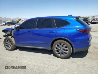 2024 Acura MDX w/A-Spec Package with VIN 5J8YE1H00RL005047, listed as a Copart auction lot 60940675 with 14,032 mi miles and Salvage title. Bid and sale history available at DreamBid. Image 2.