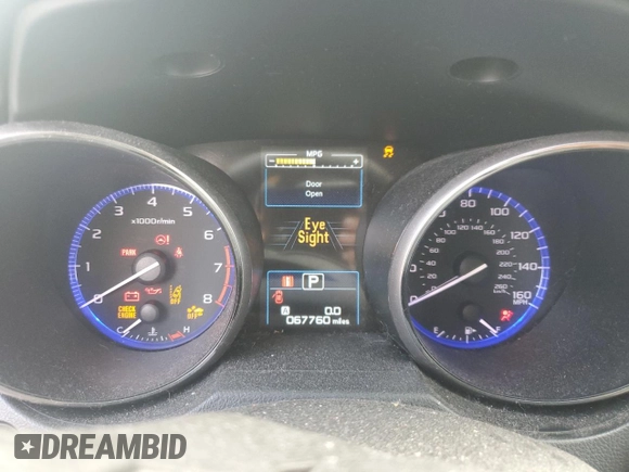 2019 Subaru Outback Limited with VIN 4S4BSENC3K3250543, listed as a Copart auction lot 62011355 with 67,760 mi miles and Salvage title. Bid and sale history available at DreamBid. Image 9.