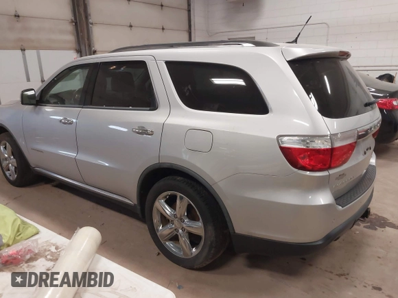 2011 Dodge Durango Citadel with VIN 1D4SE5GT6BC594914, listed as a IAAI auction lot 41838000 with 201,610 mi miles. Bid and sale history available at carsss.com. Image 3.