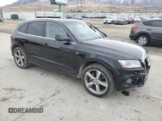 2014 Audi Q5 Premium Plus with VIN WA1DGAFPXEA030819, listed as a Copart auction lot 49483985 with 100,229 mi miles and Salvage Title. Bid and sale history available at carsss.com. Image 4.