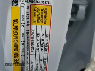 2024 GMC Terrain SLE с VIN 3GKALMEG3RL318711, выставлен на аукционе Copart как лот 60665355 с пробегом 19 519 миль миль и Списание • Salvage title. История ставок и продаж доступна на DreamBid. Изображение 14.