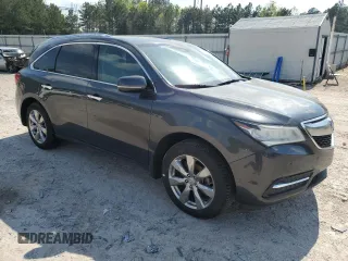 2016 Acura MDX w/Advance with VIN 5FRYD4H96GB030695, listed as a Copart auction lot 53734575 with 0 mi miles and Clean Title. Bid and sale history available at carsss.com. Image 4.