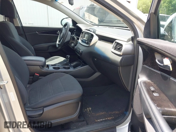 2017 Kia Sorento LX with VIN 5XYPG4A34HG265018, listed as a IAAI auction lot 42165365 with Not Provided miles. Bid and sale history available at carsss.com. Image 5.