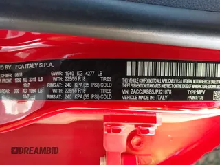 2018 Jeep Renegade Latitude с VIN ZACCJABB5JPJ21078, выставлен на аукционе IAAI как лот 41712341 с пробегом 85 596 миль миль и . История ставок и продаж доступна на DreamBid. Изображение 9.