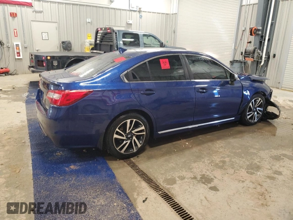2017 Subaru Legacy Sport with VIN 4S3BNAS61H3055200, listed as a Copart auction lot 49849845 with 0 mi miles and Salvage Title. Bid and sale history available at carsss.com. Image 3.