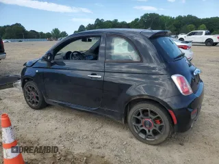 2015 FIAT 500 Sport with VIN 3C3CFFBR6FT619843, listed as a Copart auction lot 57978805 with 89,289 mi miles and Clean title. Bid and sale history available at DreamBid. Image 2.