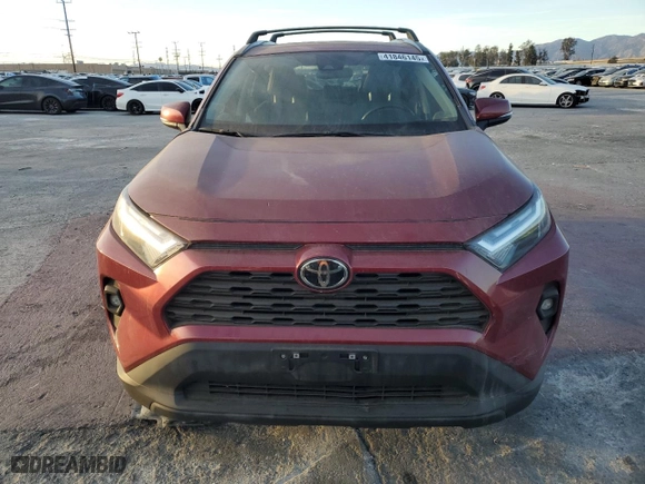 2022 Toyota RAV4 XLE Premium with VIN 2T3C1RFV7NW213905, listed as a Copart auction lot 41846145 with 66,953 mi miles and Salvage Title. Bid and sale history available at carsss.com. Image 5.