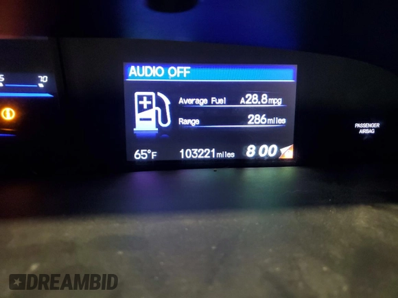 2015 Honda Civic Sedan LX with VIN 19XFB2F5XFE023658, listed as a Copart auction lot 46067005 with 103,221 mi miles and Salvage Title. Bid and sale history available at carsss.com. Image 9.