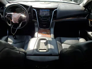 2015 Cadillac Escalade Premium with VIN 1GYS4NKJ4FR550767, listed as a Copart auction lot 45605755 with 121,862 mi miles and Salvage Title. Bid and sale history available at carsss.com. Image 8.