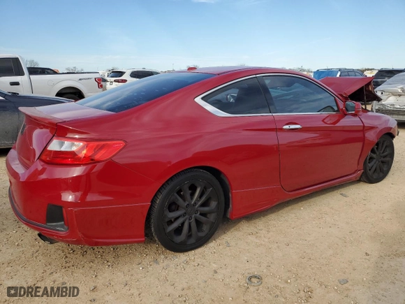 2013 Honda Accord Cpe EX-L with VIN 1HGCT2B80DA007924, listed as a Copart auction lot 46909805 with NaN miles and Salvage Title. Bid and sale history available at carsss.com. Image 3.