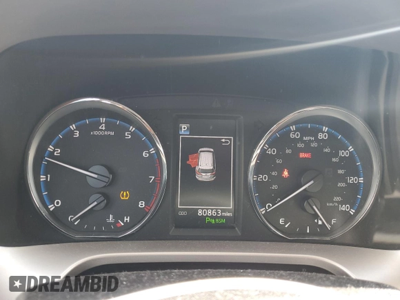 2016 Toyota RAV4 Limited with VIN JTMYFREV1GJ077247, listed as a Copart auction lot 60534045 with 80,863 mi miles and Salvage title. Bid and sale history available at DreamBid. Image 9.