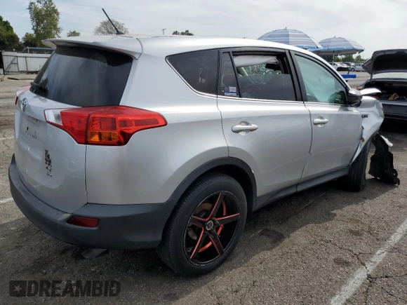 2013 Toyota RAV4 LE with VIN 2T3BFREV4DW088911, listed as a Copart auction lot 57464365 with Not provided miles and Clean title. Bid and sale history available at DreamBid. Image 3.