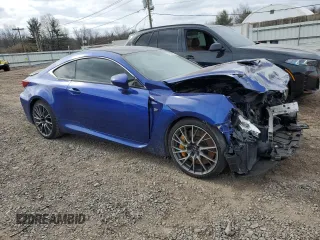 2015 Lexus RC F F z VIN JTHHP5BCXF5002500, wystawiony jako Copart lot #45632835 z przebiegiem 100 785 mil mil oraz Szkoda całkowita • Salvage title. Historia ofert i sprzedaży dostępna na DreamBid. Obrazek 4.