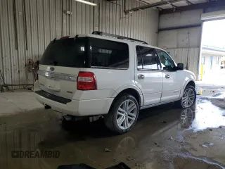 2017 Ford Expedition Platinum with VIN 1FMJU1MTXHEA51986, listed as a Copart auction lot 54966625 with Not provided miles and Salvage title. Bid and sale history available at DreamBid. Image 3.