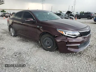 2018 Kia Optima LX z VIN 5XXGT4L37JG257756, wystawiony jako Copart lot #62565775 z przebiegiem 111 583 mil mil oraz Czysty tytuł • Clean title. Historia ofert i sprzedaży dostępna na DreamBid. Obrazek 4.