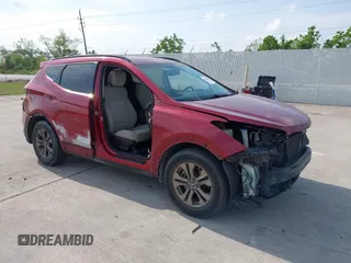 2013 Hyundai Santa Fe Sport z VIN 5XYZU3LB1DG051226, wystawiony jako IAAI lot #42041053 z przebiegiem 145 690 mil mil oraz . Historia ofert i sprzedaży dostępna na DreamBid. Obrazek 1.