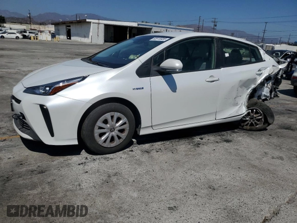 2022 Toyota Prius L Eco with VIN JTDKAMFU4N3189569, listed as a Copart auction lot 60915935 with 195,920 mi miles and Clean title. Bid and sale history available at DreamBid. Image 1.