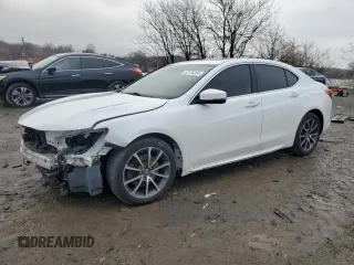 2018 Acura TLX w/Technology Pkg with VIN 19UUB2F54JA006035, listed as a Copart auction lot 82135204 with 99,711 mi miles and Salvage Title. Bid and sale history available at carsss.com. Image 1.