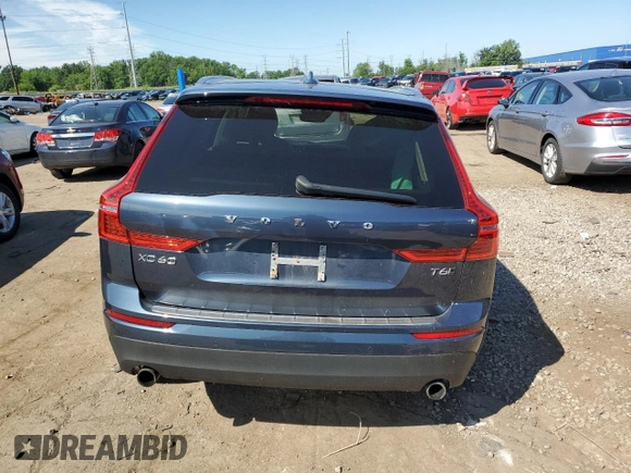 2019 Volvo XC60 Momentum with VIN LYVA22RK4KB235425, listed as a Copart auction lot 62744055 with 57,932 mi miles and Clean title. Bid and sale history available at DreamBid. Image 6.