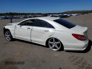 2012 Mercedes-Benz CLS 550 with VIN WDDLJ7DB0CA051341, listed as a Copart auction lot 50419345 with 202,096 mi miles and Non repairable. Bid and sale history available at DreamBid. Image 2.