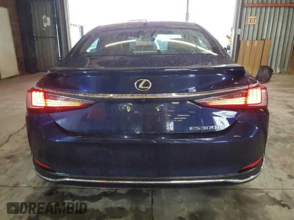 2023 Lexus ES with VIN 58ADA1C1XPU031207, listed as a Copart auction lot 45008645 with 50,132 mi miles and Salvage Title. Bid and sale history available at carsss.com. Image 6.