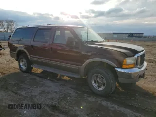 2001 Ford Excursion Limited z VIN 1FMNU42S51EA39795, wystawiony jako Copart lot #78439524 z przebiegiem 232 277 mil mil oraz Szkoda całkowita • Salvage title. Historia ofert i sprzedaży dostępna na DreamBid. Obrazek 4.