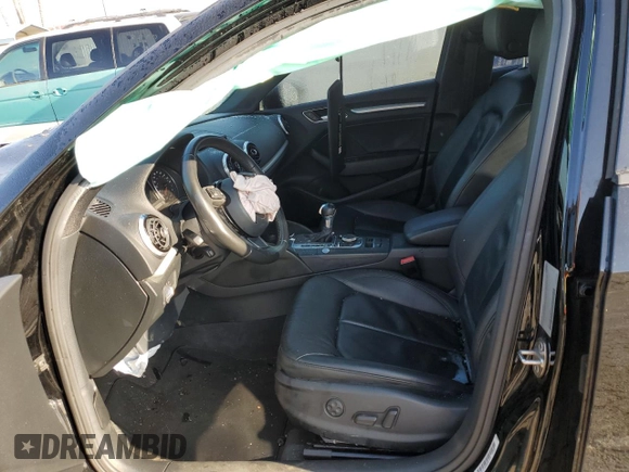 2016 Audi A3 1.8T Premium with VIN WAUA7GFF2G1019249, listed as a Copart auction lot 45357723 with 0 mi miles. Bid and sale history available at carsss.com. Image 7.