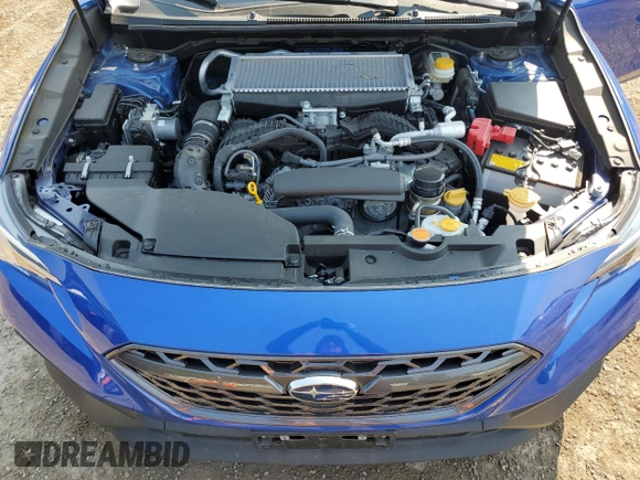 2024 Subaru WRX Premium with VIN JF1VBAH63R9814592, listed as a Copart auction lot 60297615 with 3,507 mi miles and Salvage title. Bid and sale history available at DreamBid. Image 11.