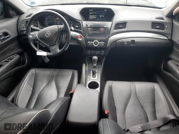 2019 Acura ILX Premium with VIN 19UDE2F71KA014829, listed as a Copart auction lot 58769395 with 52,209 mi miles and Salvage title. Bid and sale history available at DreamBid. Image 8.