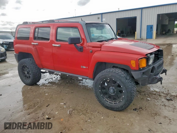 2006 Hummer H3 with VIN 5GTDN136168126654, listed as a Copart auction lot 53430095 with 83,018 mi miles and Salvage Title. Bid and sale history available at carsss.com. Image 5.