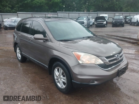 2010 Honda CR-V EX-L with VIN 5J6RE3H79AL041958, listed as a IAAI auction lot 42203039 with 160,336 mi miles and . Bid and sale history available at carsss.com. Image 1.