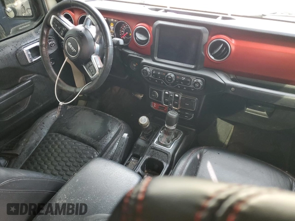 2020 Jeep Gladiator Rubicon with VIN 1C6JJTBG5LL178882, listed as a Copart auction lot 47971205 with 102,757 mi miles and Salvage Title. Bid and sale history available at DreamBid. Image 8.