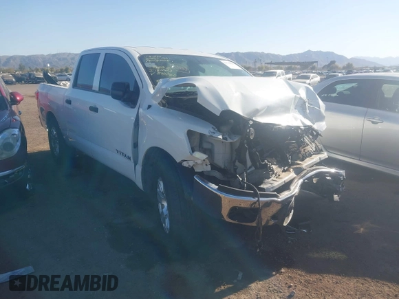 2018 Nissan Titan SV with VIN 1N6AA1EK9JN533760, listed as a IAAI auction lot 41512624 with 84,743 mi miles. Bid and sale history available at carsss.com. Image 1.