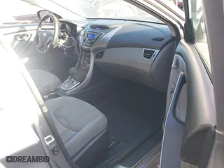 2013 Hyundai Elantra Limited with VIN KMHDH4AE7DU678654, listed as a IAAI auction lot 41427333 with 123,263 mi miles. Bid and sale history available at carsss.com. Image 5.