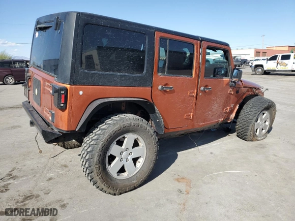 2011 Jeep Wrangler Unlimited Sahara with VIN 1J4BA5H19BL588797, listed as a Copart auction lot 72681904 with 100,763 mi miles and Salvage Title. Bid and sale history available at carsss.com. Image 3.