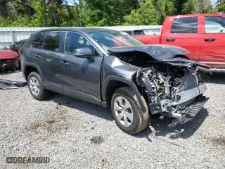 2025 Toyota RAV4 LE with VIN 2T3K1RFV0SC305544, listed as a Copart auction lot 51659605 with 2,246 mi miles and Salvage Title. Bid and sale history available at carsss.com. Image 4.