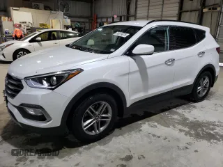 2017 Hyundai Santa Fe 2.4L z VIN 5XYZUDLB8HG422216, wystawiony jako Copart lot #58519075 z przebiegiem 138 395 mil mil oraz Czysty tytuł • Clean title. Historia ofert i sprzedaży dostępna na DreamBid. Obrazek 1.