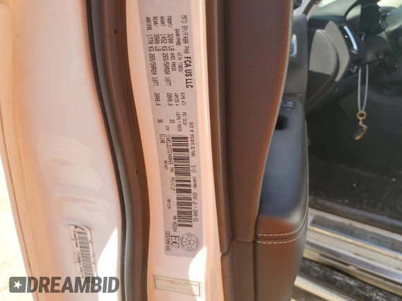 2016 Dodge Durango Citadel z VIN 1C4RDJEG7GC449465, wystawiony jako Copart lot #53279635 z przebiegiem 138 930 mil mil oraz Szkoda całkowita • Salvage title. Historia ofert i sprzedaży dostępna na DreamBid. Obrazek 12.