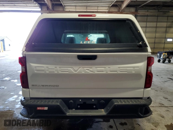 2023 Chevrolet Silverado 1500 Work Truck with VIN 3GCNAAEK3PG365233, listed as a Copart auction lot 51585885 with 124,297 mi miles and Clean Title. Bid and sale history available at DreamBid. Image 6.