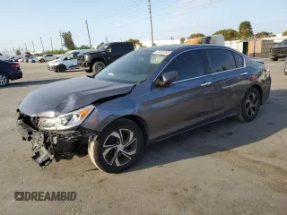 2016 Honda Accord LX with VIN 1HGCR2F33GA068962, listed as a Copart auction lot 48405065 with 159,365 mi miles and Salvage Title. Bid and sale history available at DreamBid. Image 1.