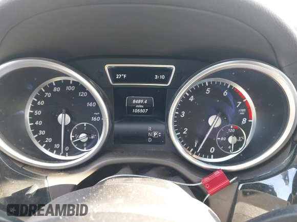2015 Mercedes-Benz M 400 with VIN 4JGDA5GB7FA483181, listed as a IAAI auction lot 41353004 with 105,507 mi miles and . Bid and sale history available at DreamBid. Image 7.