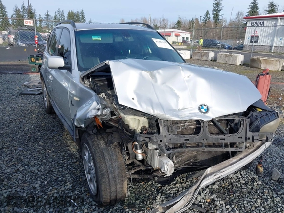 2004 BMW X3 2.5i with VIN WBXPA73454WB29718, listed as a IAAI auction lot 41203179 with 1 mi miles. Bid and sale history available at carsss.com. Image 1.