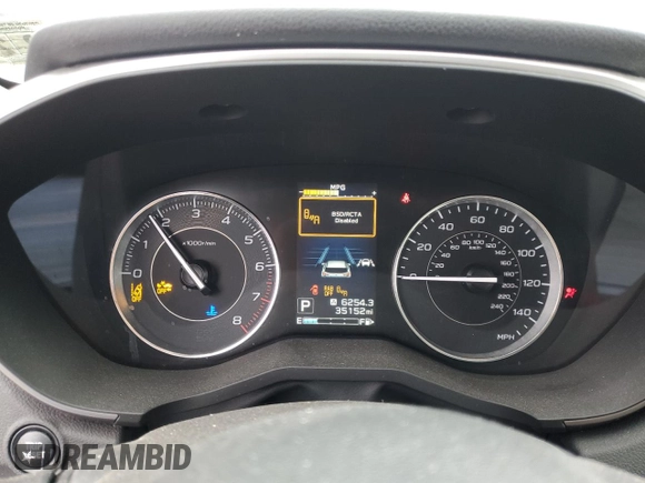 2019 Subaru Impreza Limited z VIN 4S3GKAU64K3612023, wystawiony jako Copart lot #57158085 z przebiegiem 35 152 mil mil oraz Szkoda całkowita • Salvage title. Historia ofert i sprzedaży dostępna na DreamBid. Obrazek 9.