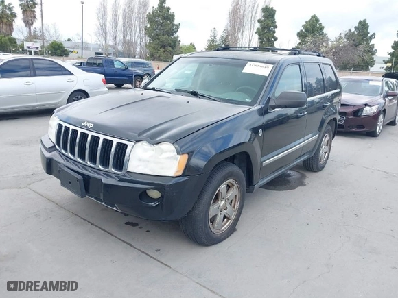 2006 Jeep Grand Cherokee Limited with VIN 1J4HR58276C115434, listed as a IAAI auction lot 41906649 with 280,256 mi miles. Bid and sale history available at carsss.com. Image 6.
